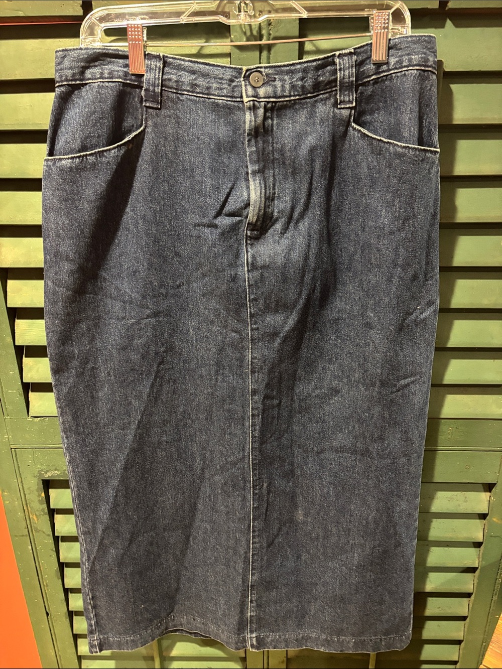 Vintage Lee Classic Dark Blue Denim skirt
